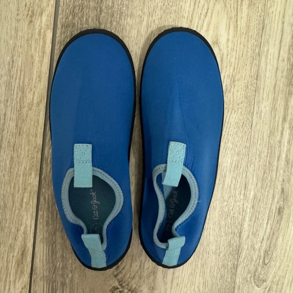 Kids Blue Slip-On Water Shoes